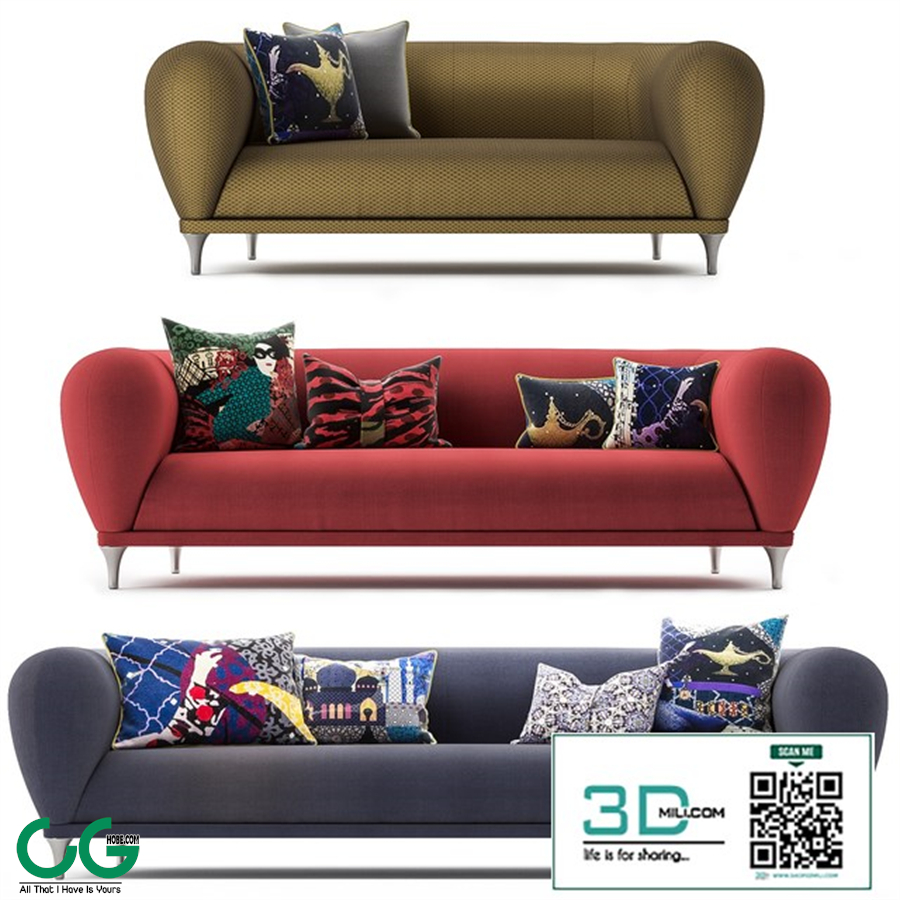 Roche Bobois Montgolfiere Sofa